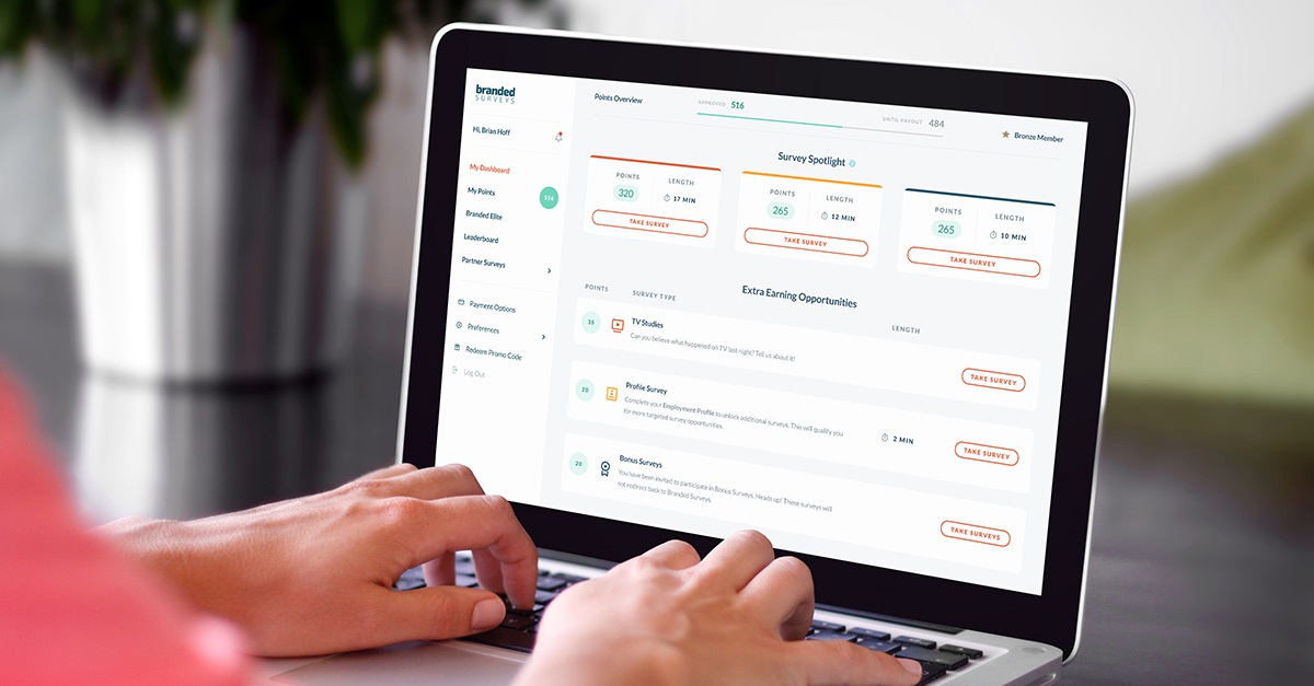 Wish you could get paid for your opinion? Branded surveys make it happen!